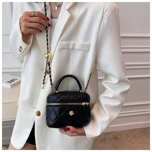 Quilted Top HandleBox Sidebag