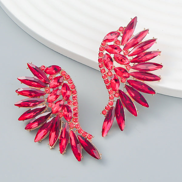 Diamond Wings Earrings