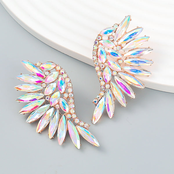 Diamond Wings Earrings