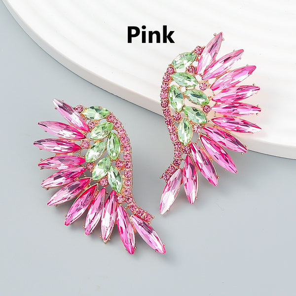 Diamond Wings Earrings