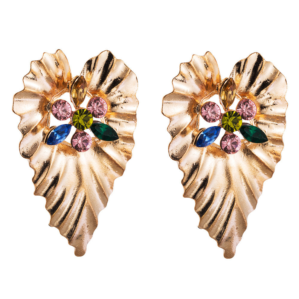 Large Heart Shaped Earrings