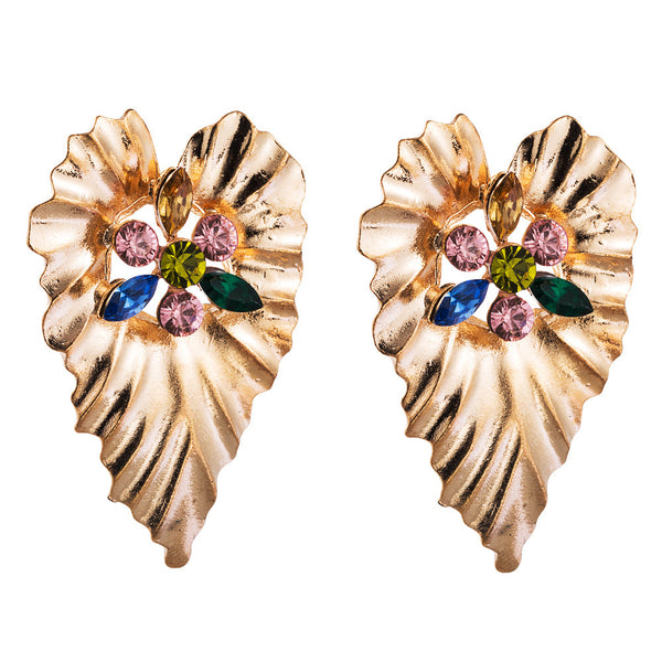 Large Heart Shaped Earrings