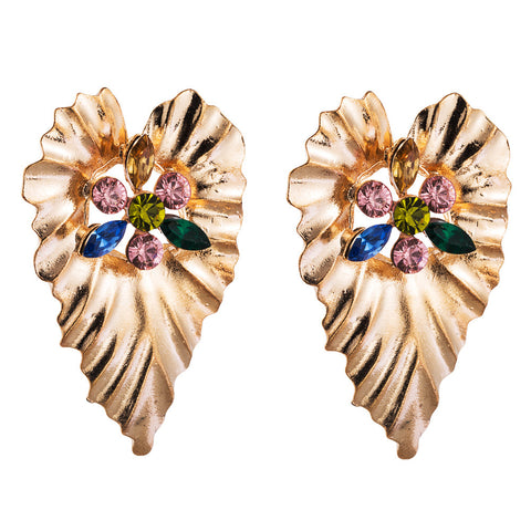 Large Heart Shaped Earrings