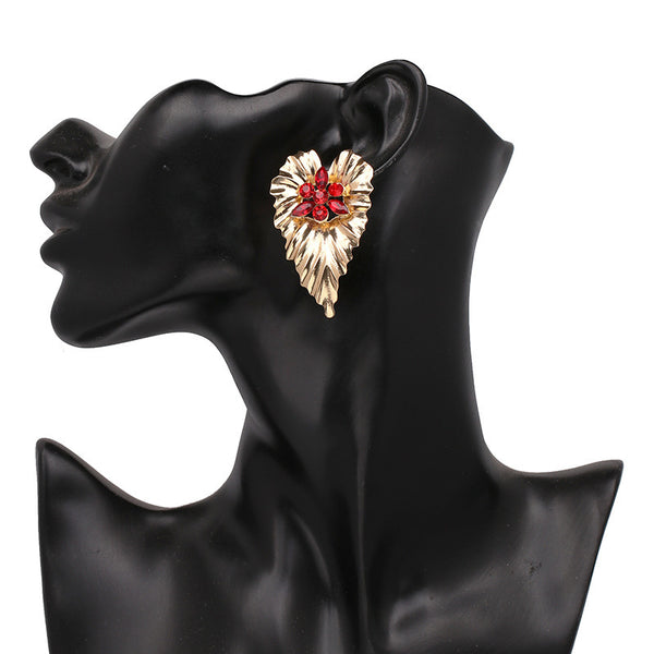 Large Heart Shaped Earrings
