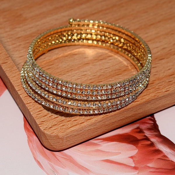 Elastic Steel Wire Diamonds 5 Rows