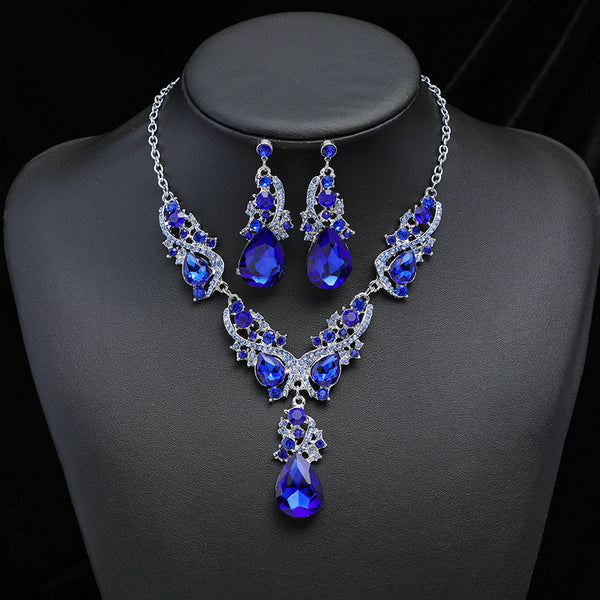 Formal Necklace and Earrings Set