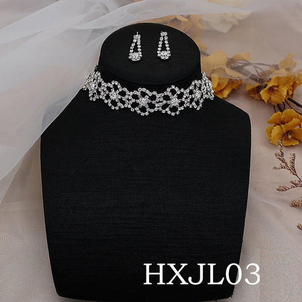 Diamond Chocker Necklace Set