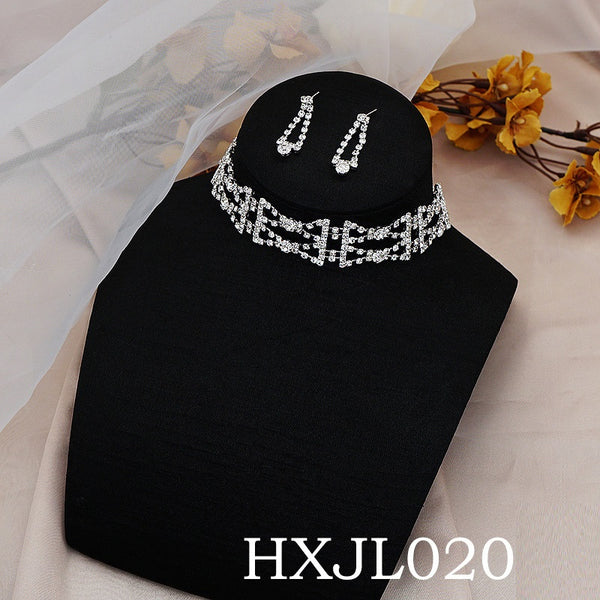 Diamond Chocker Necklace Set