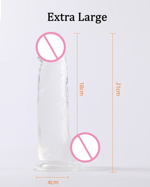 Clear Dildo