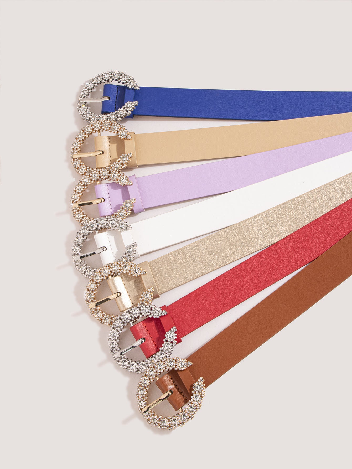 C Diamond Buckle Belt