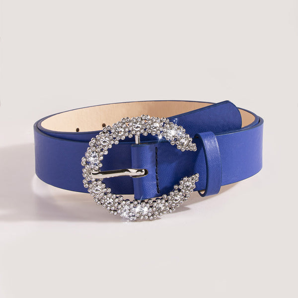 C Diamond Buckle Belt