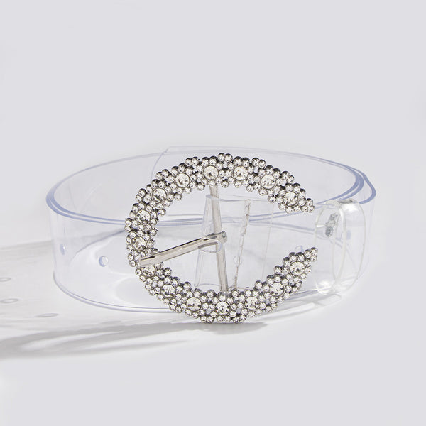 C Diamond Buckle Belt