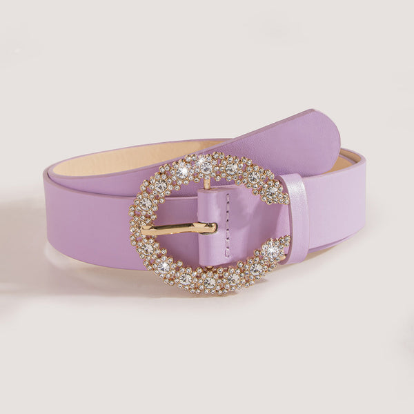 C Diamond Buckle Belt