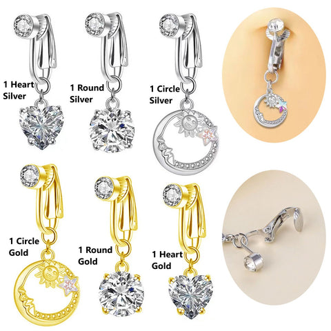 Navel Clip Ring