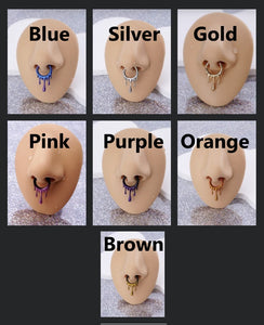 Stainless Steel Dripping Ring Piercing