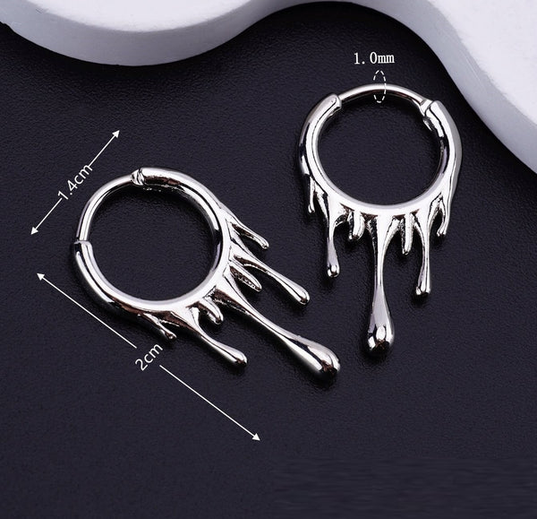 Stainless Steel Dripping Ring Piercing