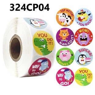 Children Reward Incentive Sticker Labels