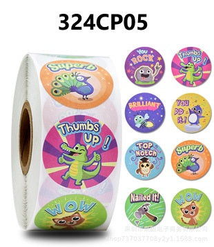 Children Reward Incentive Sticker Labels