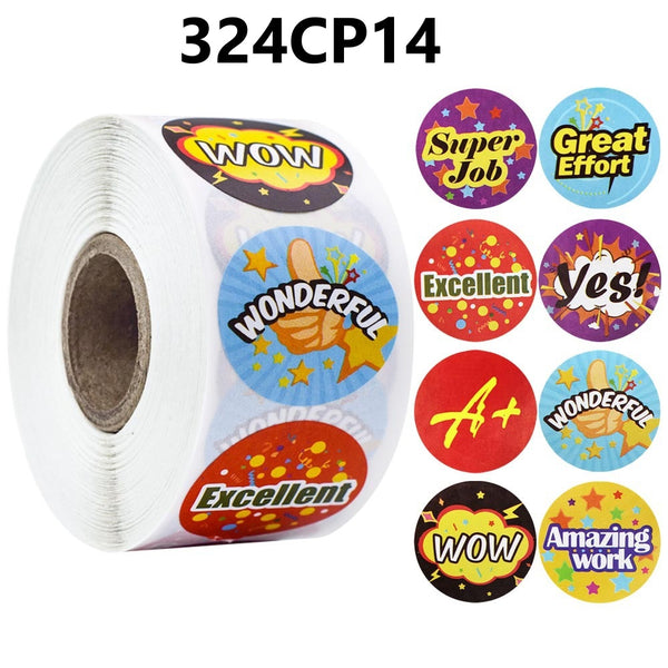 Children Reward Incentive Sticker Labels