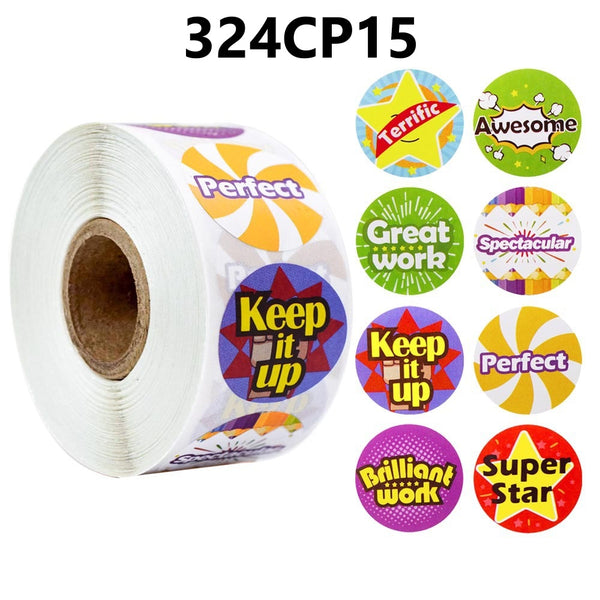 Children Reward Incentive Sticker Labels