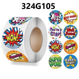 Children Reward Incentive Sticker Labels