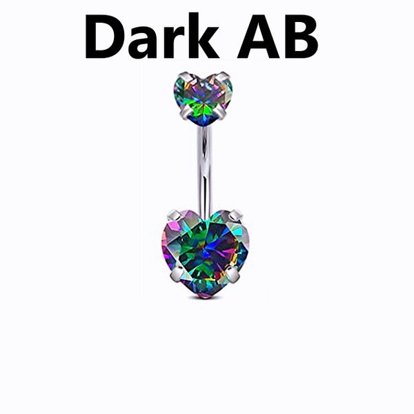 Heart Shaped Navel Ring