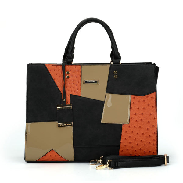 Patchwork Shoulder Handbag