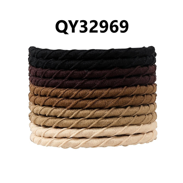 High Elasticity Hair Ties 10pcs