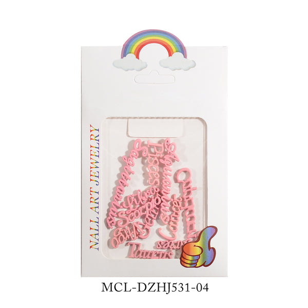Zodiac Metal Nail Art Accessory