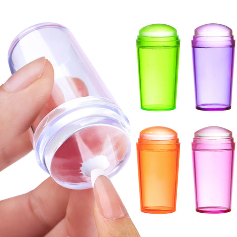 Nail Art Stamp With Scraper Tool