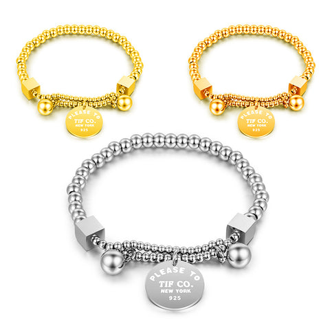Stainless Steel Tiff Bracelets