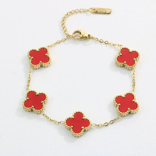 Four Leaf Clover Bracelet