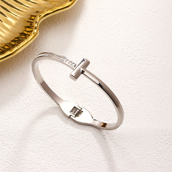 T Titanium Steel Bracelet
