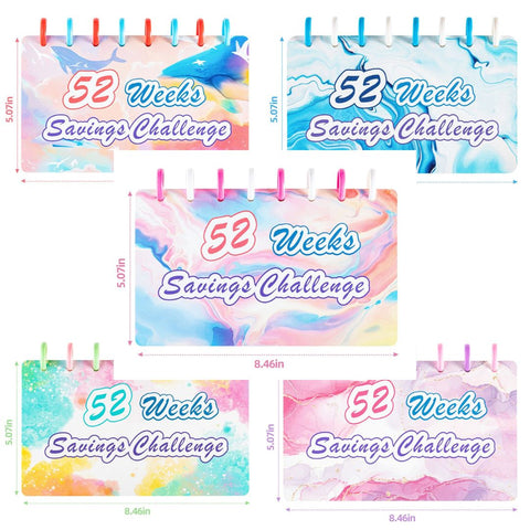 52 Week Savings Challenge Binder