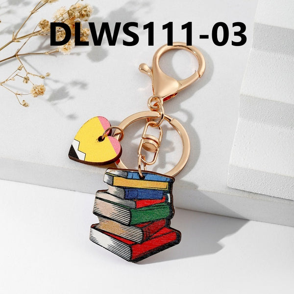 Teacher Appreciation Rainbow Key Chains