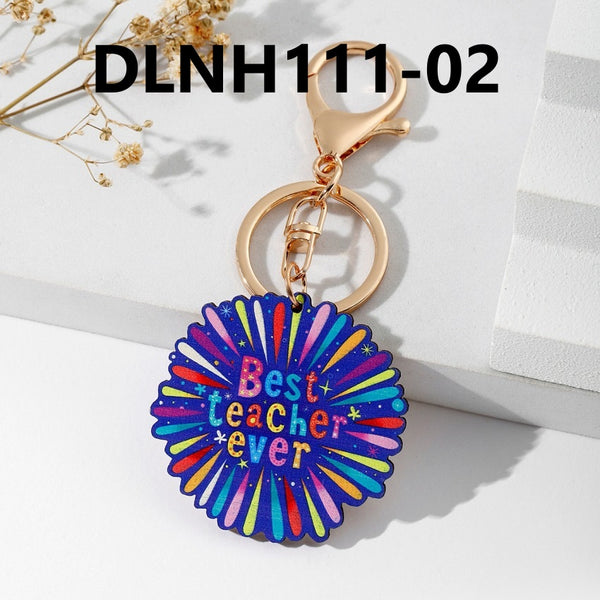 Teacher Appreciation Single Key Chains