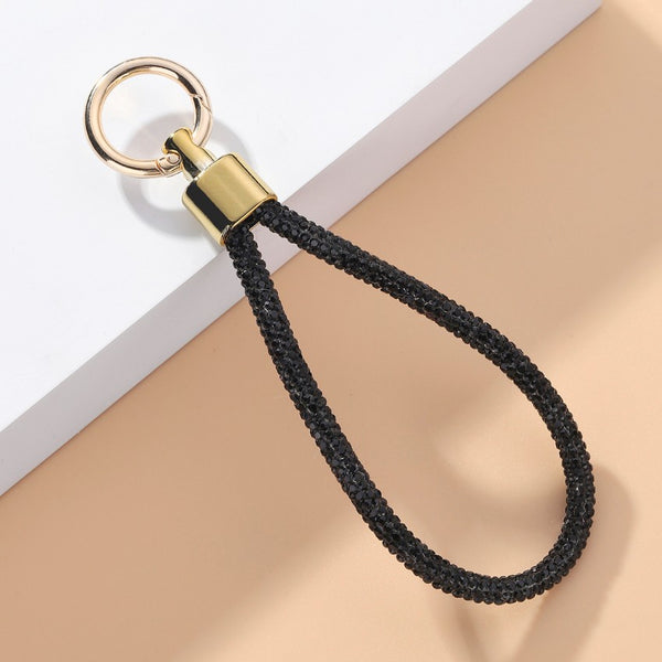 Diamond Encrusted Strap Key Chain