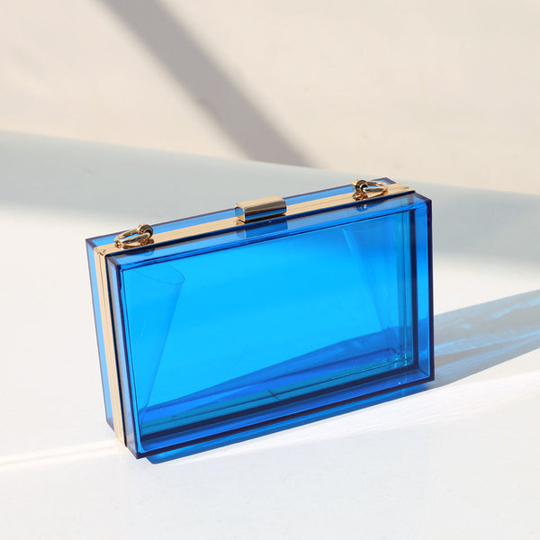 PVC Clear Box Clutch