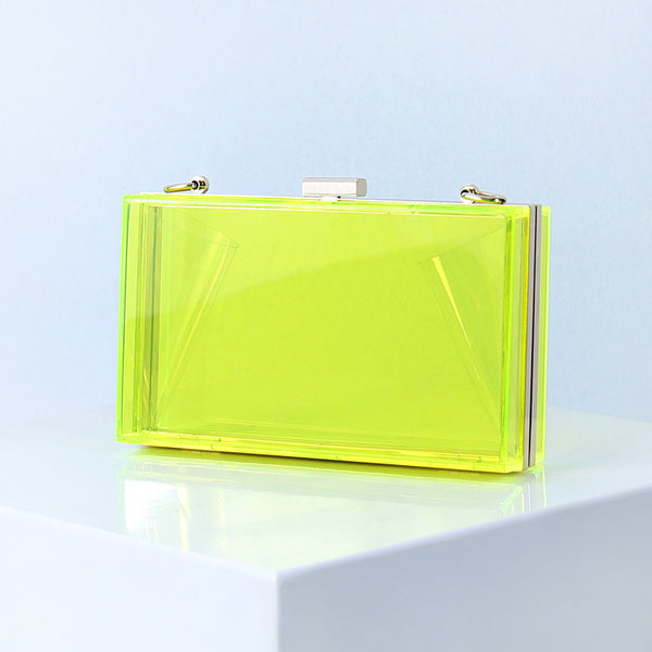 PVC Clear Box Clutch