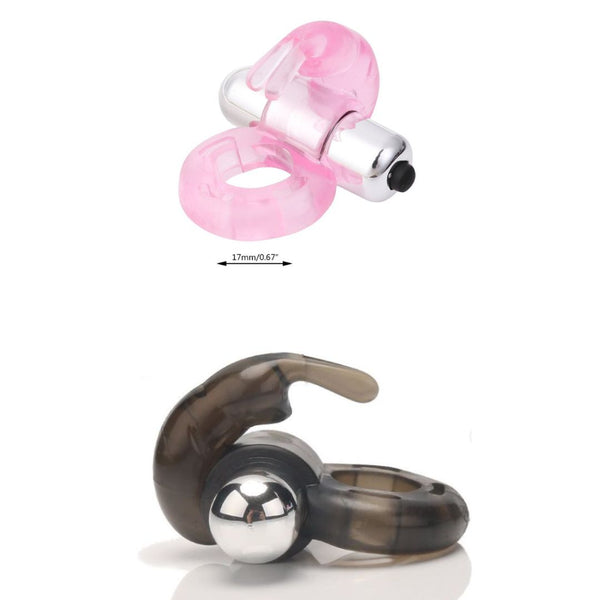 Vibrating Rabbit Cock Ring SaSaCoTnT Vibrating Rabbit Cock Ring SaSaCoTnT