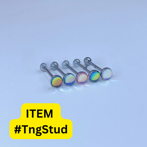 Titanium Tongue Piercing