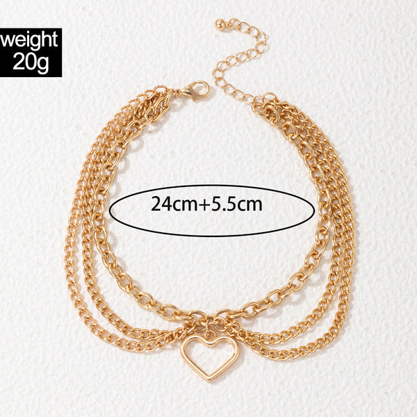 Layered Anklets 20014