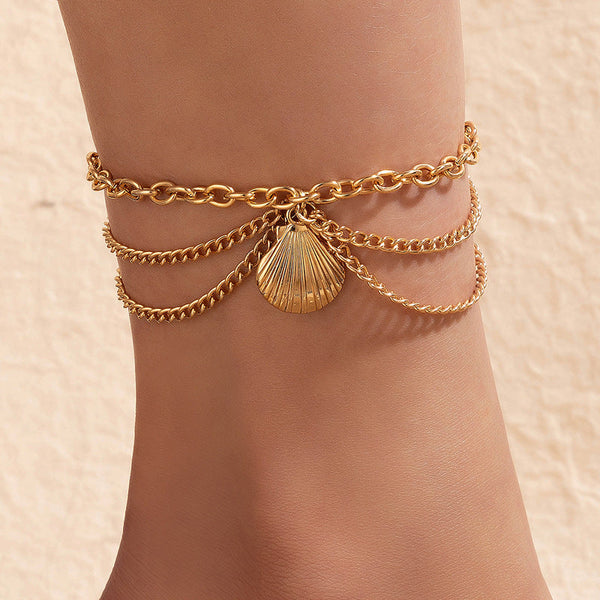 Layered Anklets 20014