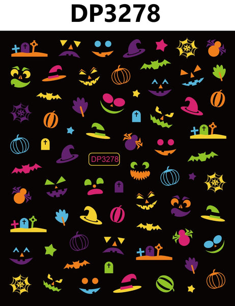 Glow In The Dark Nail Art Stickers