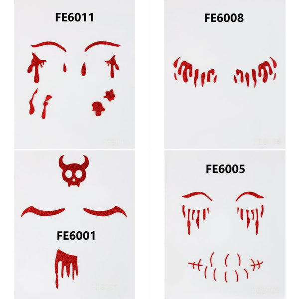 Halloween Fake Scar Stickers