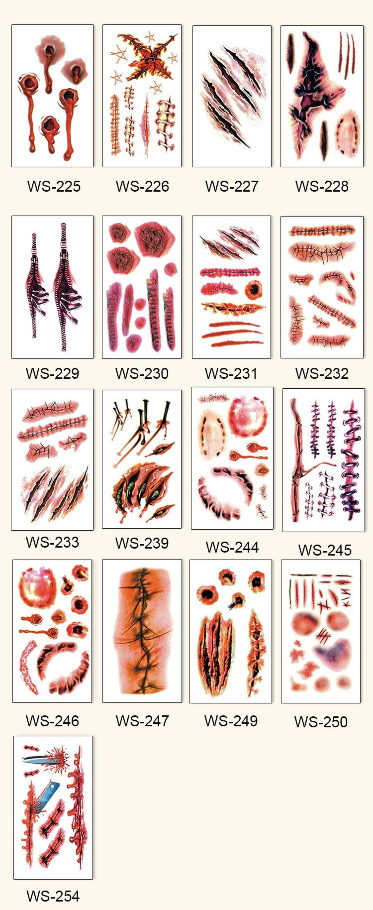 Halloween Tatoos