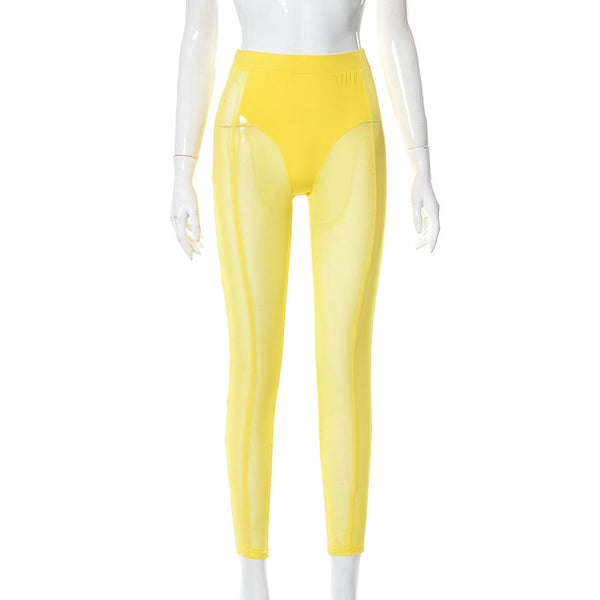 Mesh Long Pants