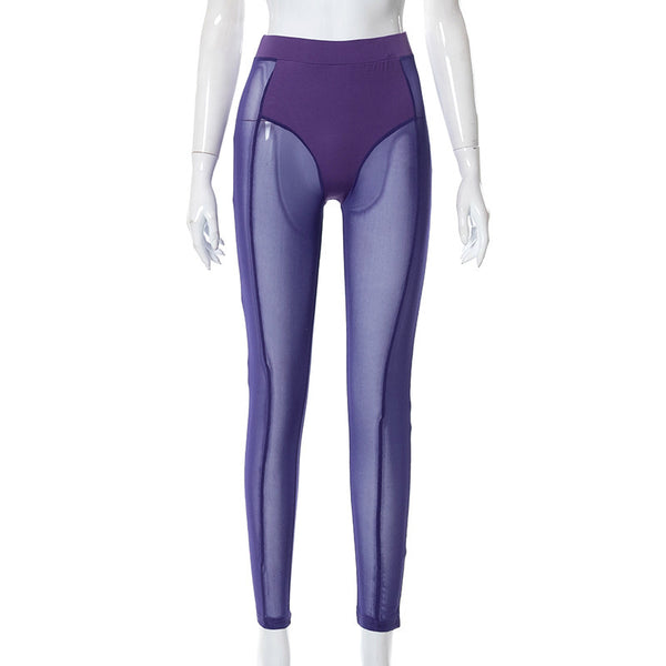 Mesh Long Pants