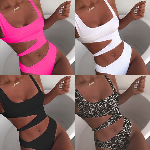 One Piece Cutout Swimsuit