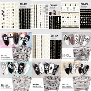 Logo Nail Art Stickers